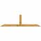 Ekena Millwork Portland Timber Gable Bracket, Western Red Cedar, 108"W x 31 1/2"H x 2"D x 6"F, 7/12 Pitch GBW108X31X0206POR00RWR - alternate 1
